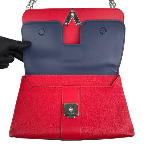 Louis Vuitton Rubis/Blue Monogram Leather Very Chain Bag