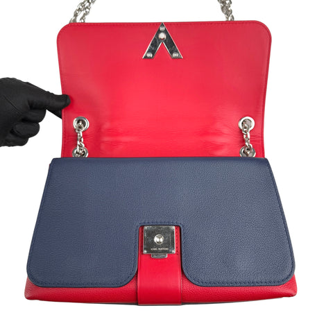 Louis Vuitton Rubis/Blue Monogram Leather Very Chain Bag