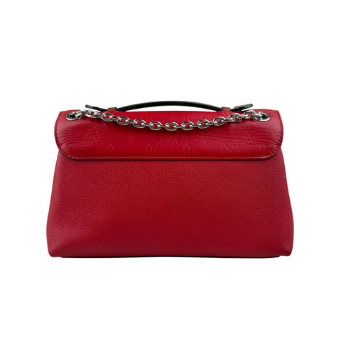 Louis Vuitton Rubis/Blue Monogram Leather Very Chain Bag