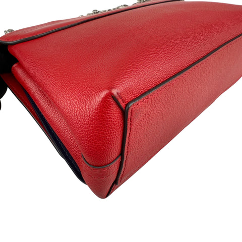 Louis Vuitton Rubis/Blue Monogram Leather Very Chain Bag