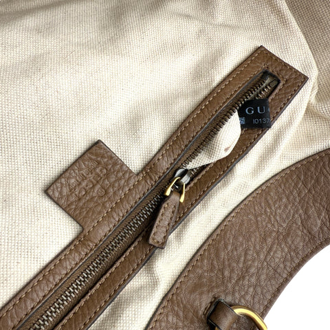 Pre-owned Gucci Brown Leather Tote tote bag