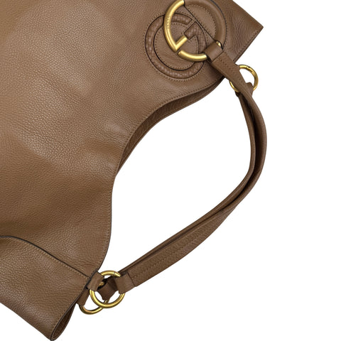 Pre-owned Gucci Brown Leather Tote tote bag