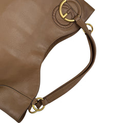 Pre-owned Gucci Brown Leather Tote tote bag