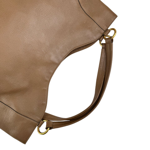 Pre-owned Gucci Brown Leather Tote tote bag