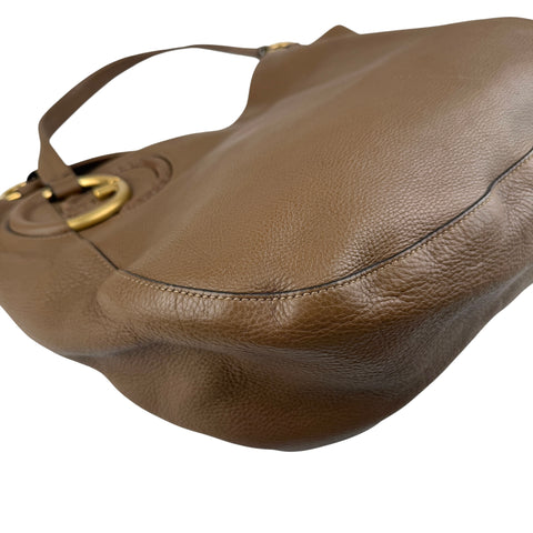 Pre-owned Gucci Brown Leather Tote tote bag