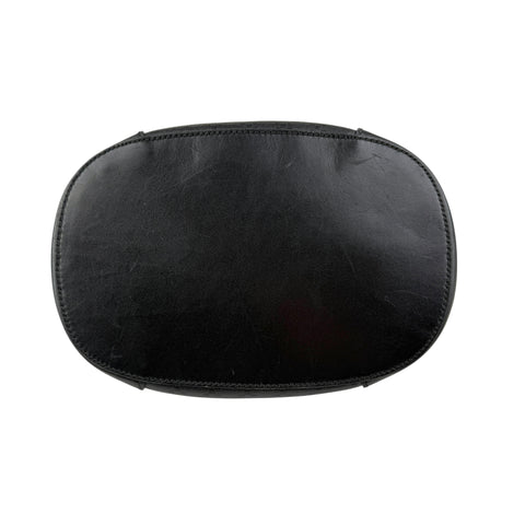 Pre-owned gucci-black-leather-diamante-bucket-bag