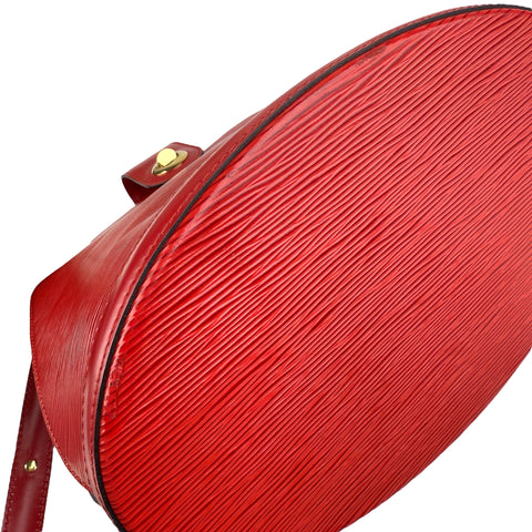 Louis Vuitton Epi Cluny Shoulder Bag Red Castilian red