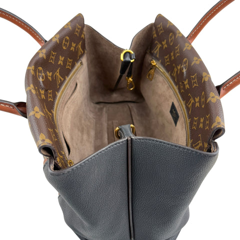 Louis Vuitton Black Monogram Canvas W Tote