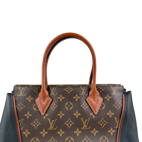 Louis Vuitton Black Monogram Canvas W Tote