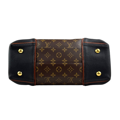 Louis Vuitton Black Monogram Canvas W Tote