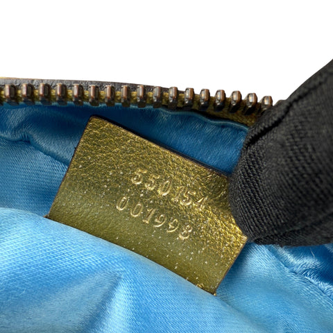 Gucci Gold GG Marmont Round Crossbody Bag