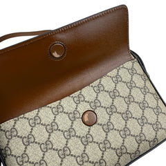Gucci 1955 Horsebit GG Supreme Shoulder Bag