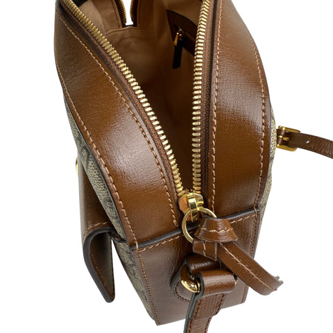 Gucci 1955 Horsebit Gg Supreme Shoulder Bag