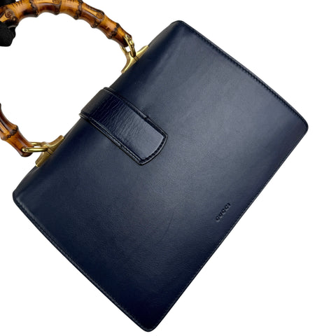 Gucci Black/Green/Red Striped Leather Bamboo Top Handle Medium Dionysus Bag