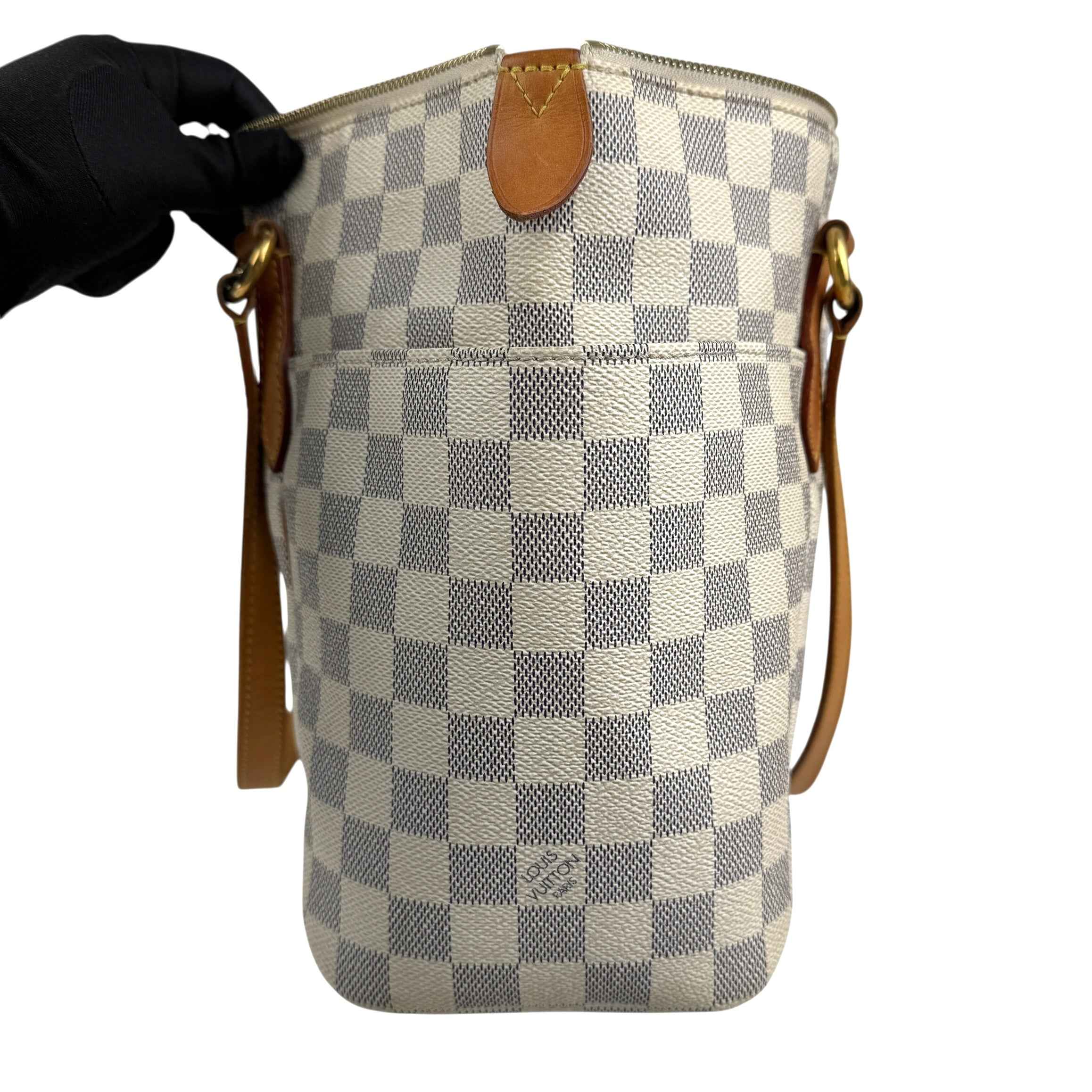Louis Vuitton Totally Handbag PM White Leather