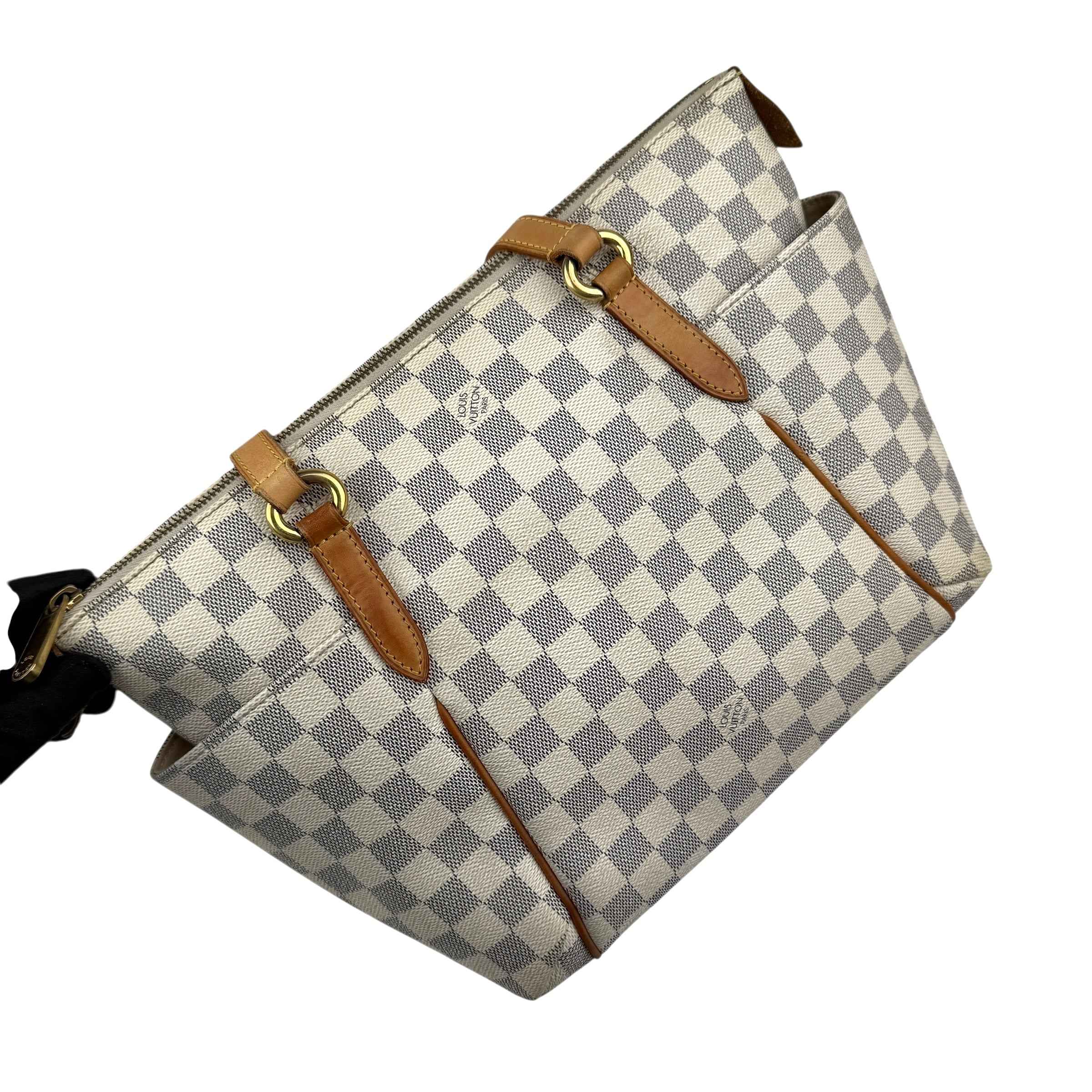 Louis Vuitton Totally Handbag PM White Leather