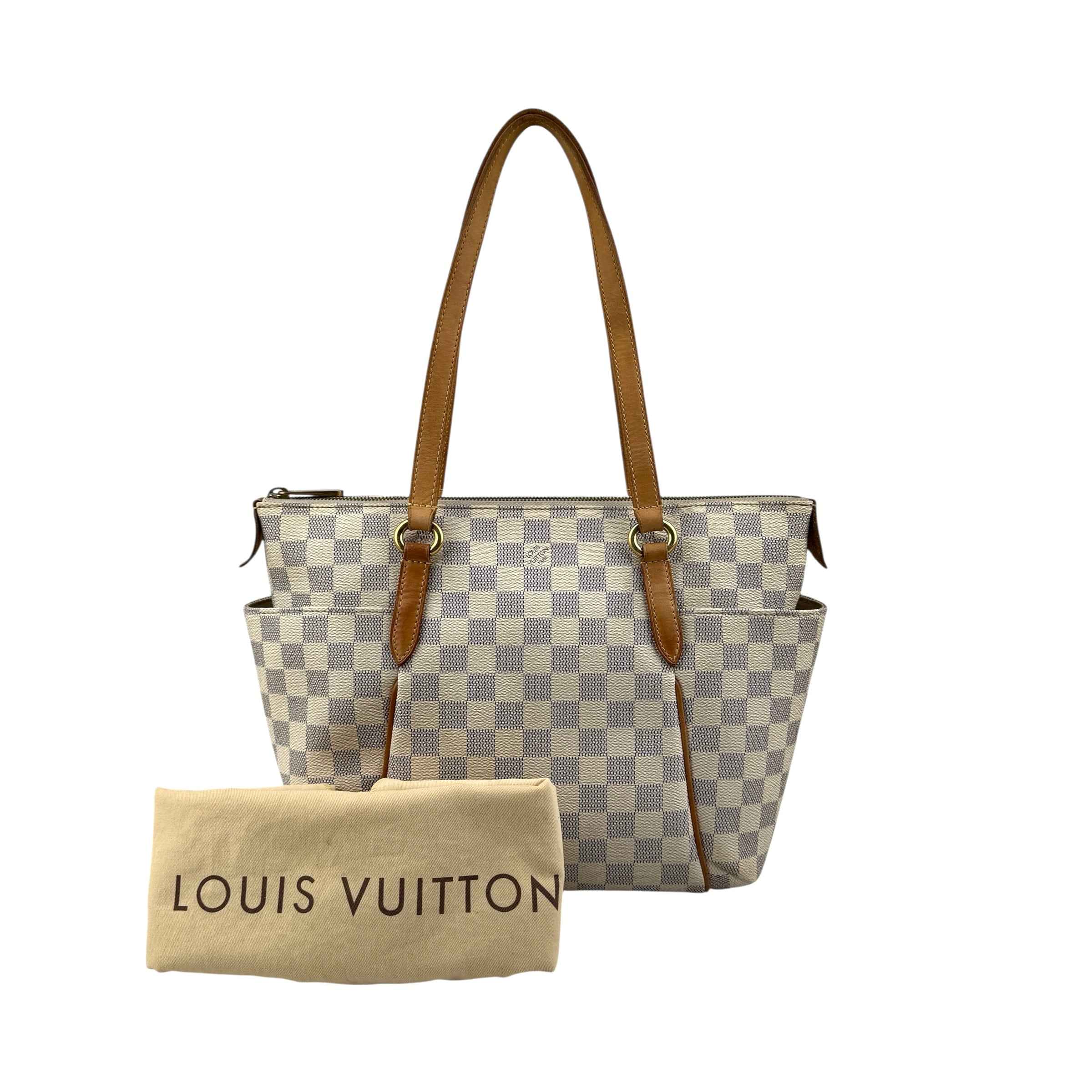 Louis Vuitton Totally Handbag PM White Leather