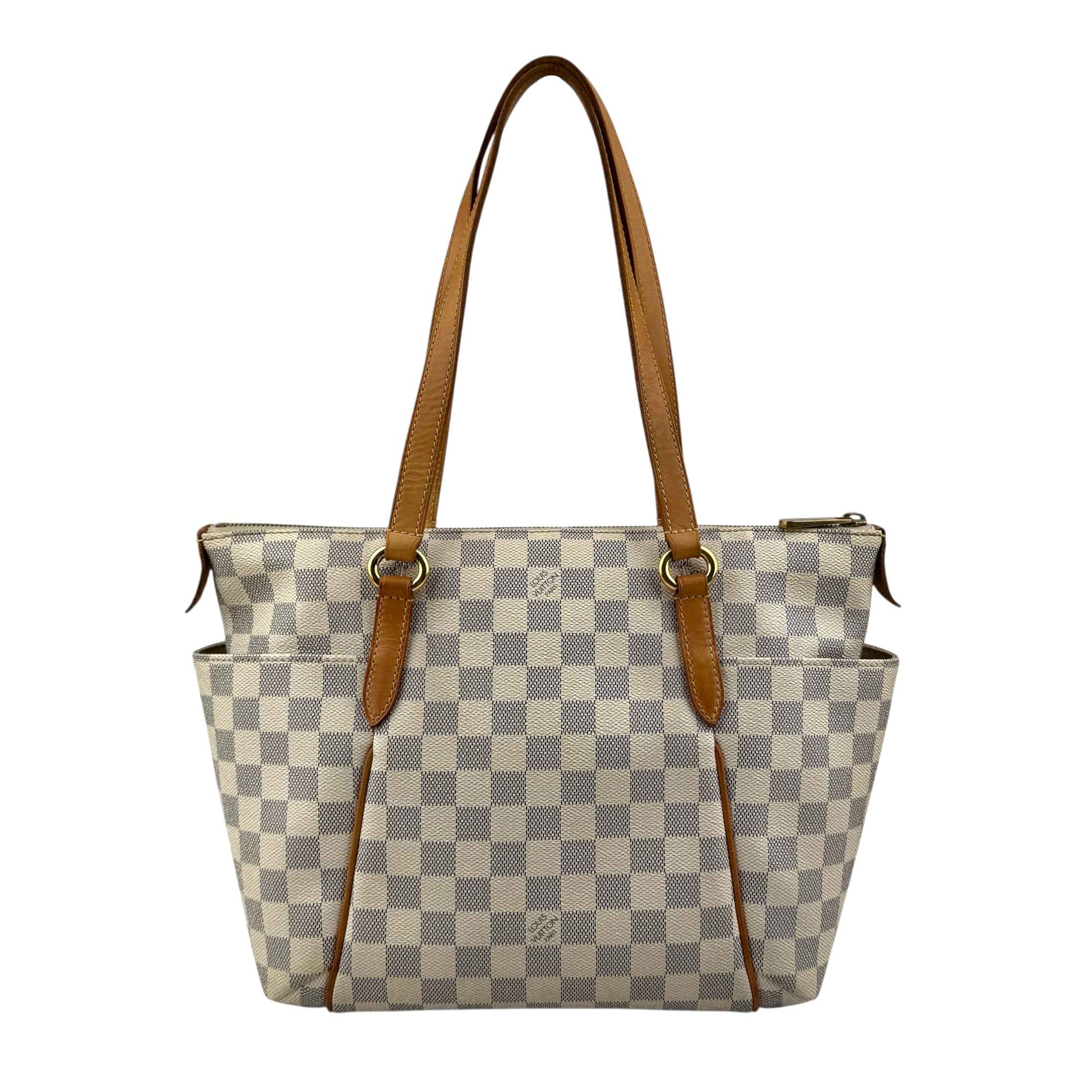 Louis Vuitton Totally Handbag PM White Leather