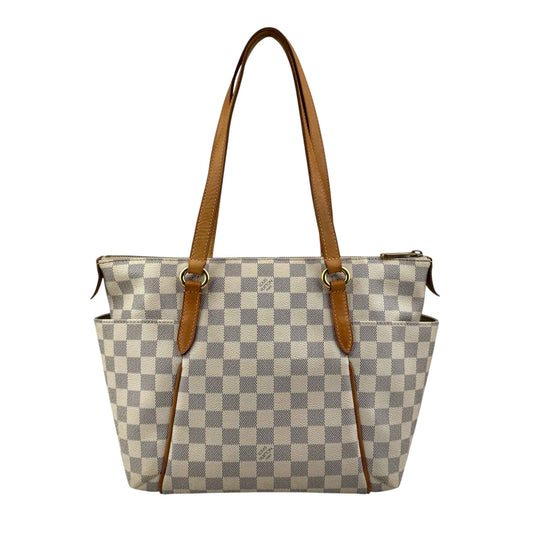 Louis Vuitton Totally Handbag PM White Leather
