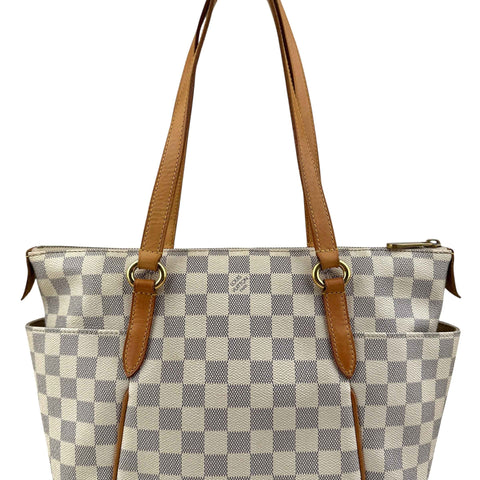 Louis Vuitton Totally Handbag PM White Leather