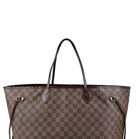 Pre-owned louis-vuitton-neverfull-gm-damier-handbag