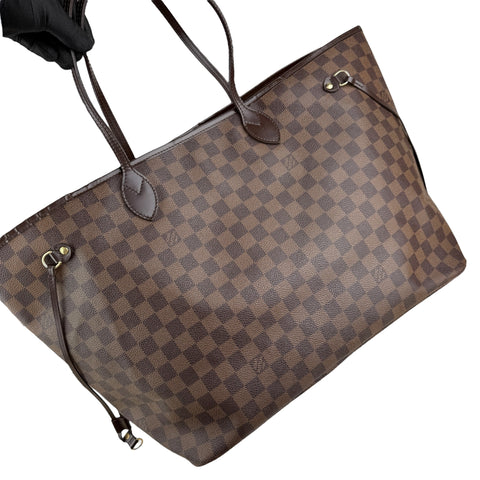 Pre-owned louis-vuitton-neverfull-gm-damier-handbag