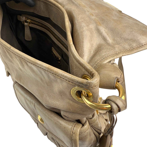 Miu Miu Matelasse Leather handbag