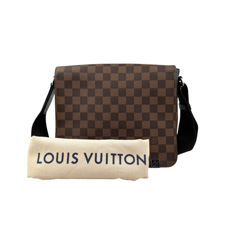 Louis Vuitton Damier Ebene District  Crossbody Bag