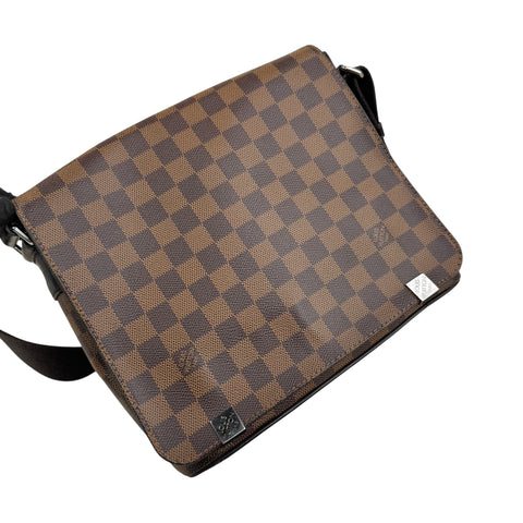 Louis Vuitton Damier Ebene District  Crossbody Bag