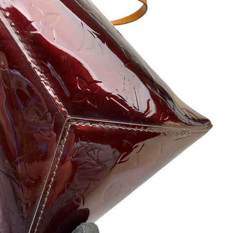 Louis Vuitton Amarante Monogram Vernis Bellevue Bag