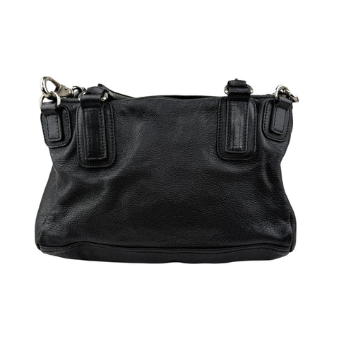 Givenchy Black Medium Pandora Leather Satchel