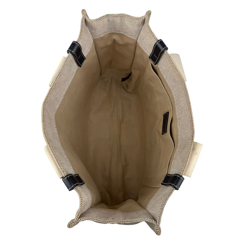 Chloé Woody tote bag in linen