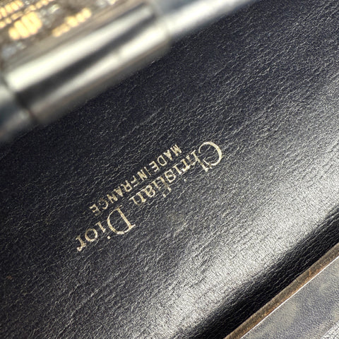 Christian Dior Oblique Jacquard Chain Handbag