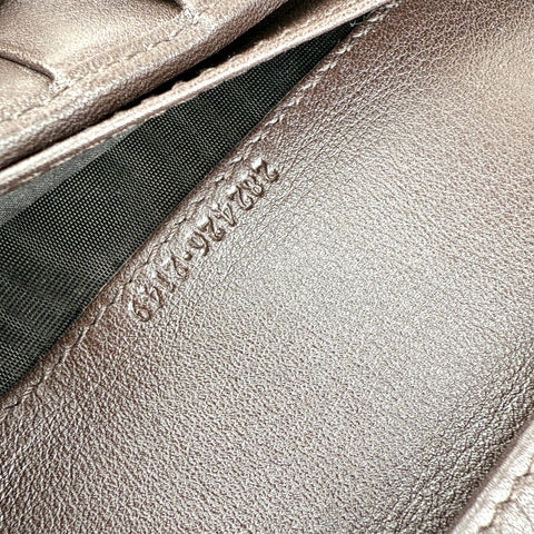 Gucci Beige/Brown GG Canvas and Leather Wallet