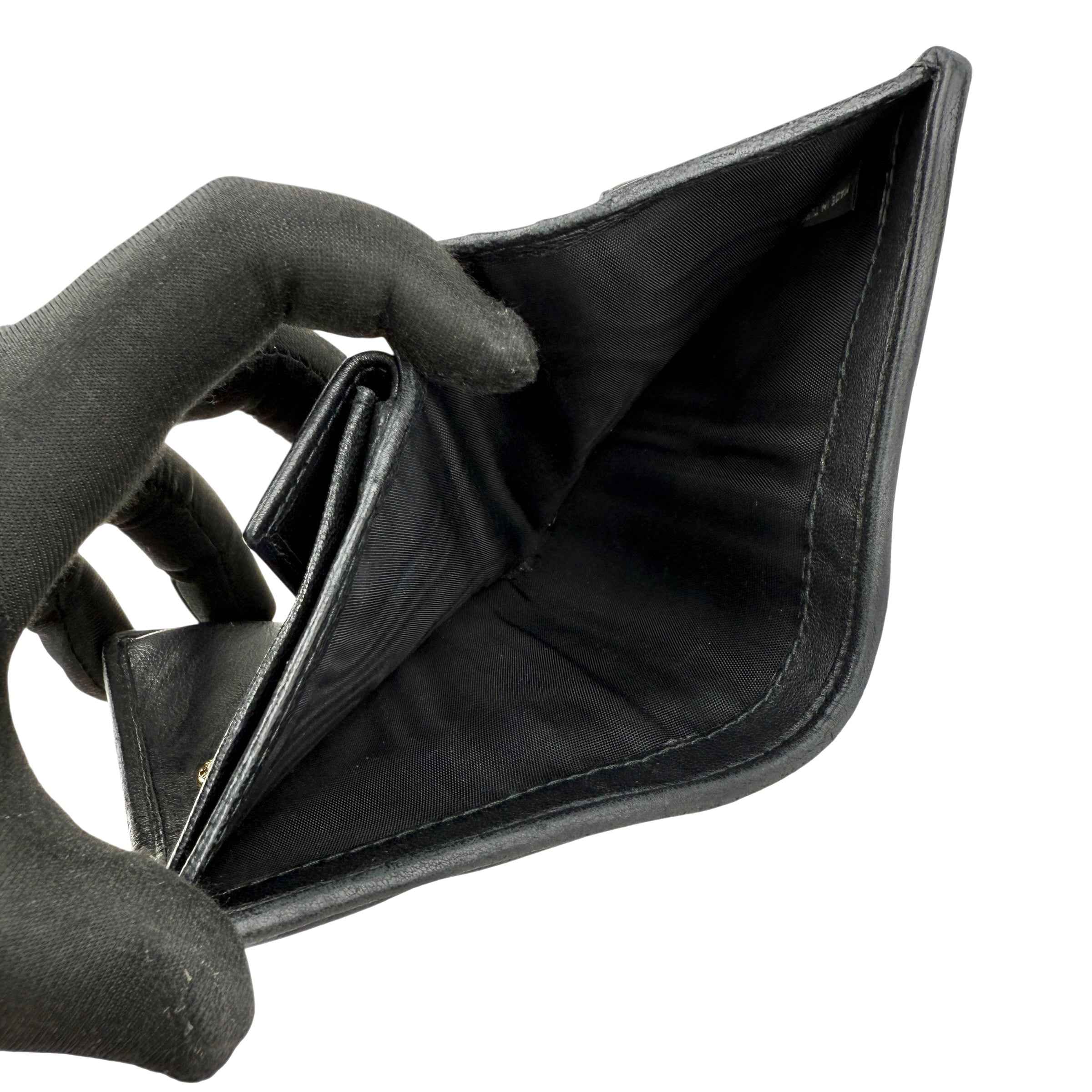Miu Miu Small matelassé nappa leather wallet