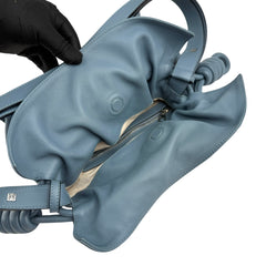 Loewe Flamenco Mini Napa Drawstring Clutch Bag