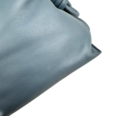 Pre-owned loewe flamenco mini napa drawstring clutch bag front