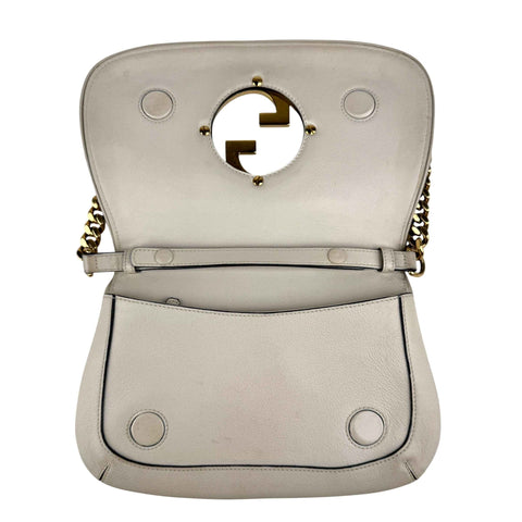 GUCCI Blondie Leather Shoulder Bag