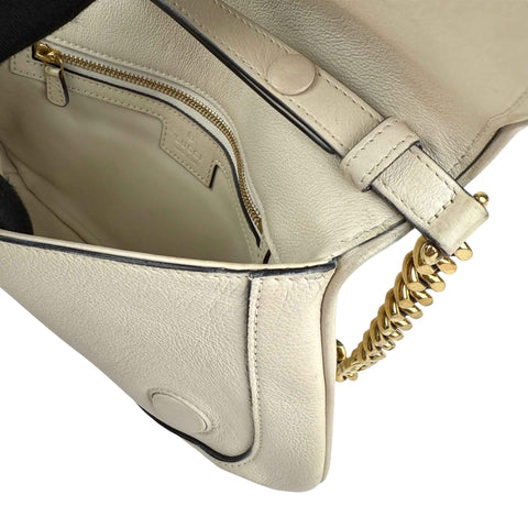 GUCCI Blondie Leather Shoulder Bag