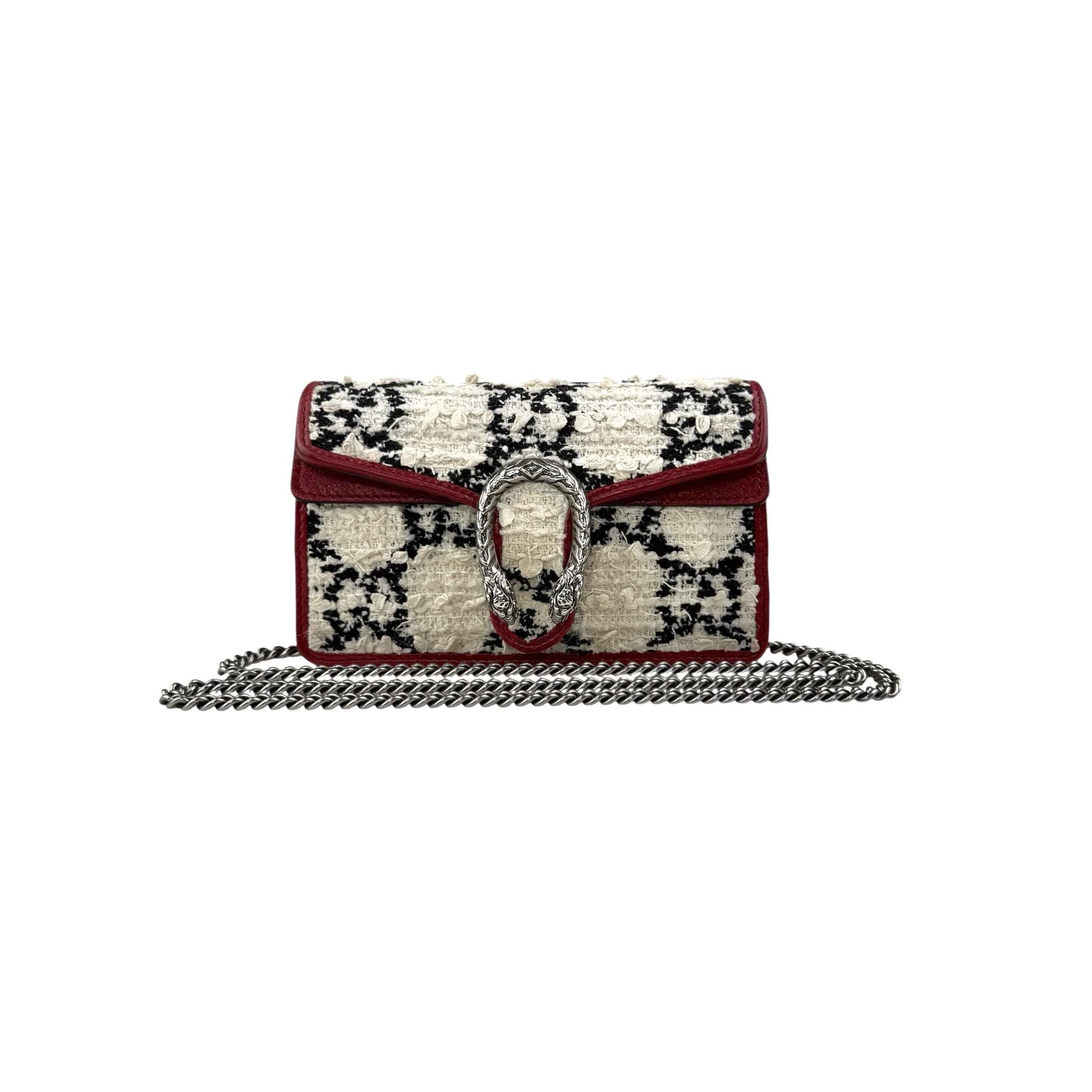 Gucci Mini GG Tweed Dionysus crossbody bag