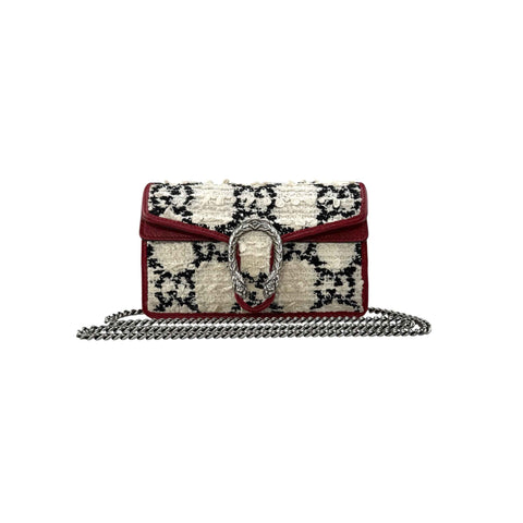 Gucci Mini GG Tweed Dionysus crossbody bag