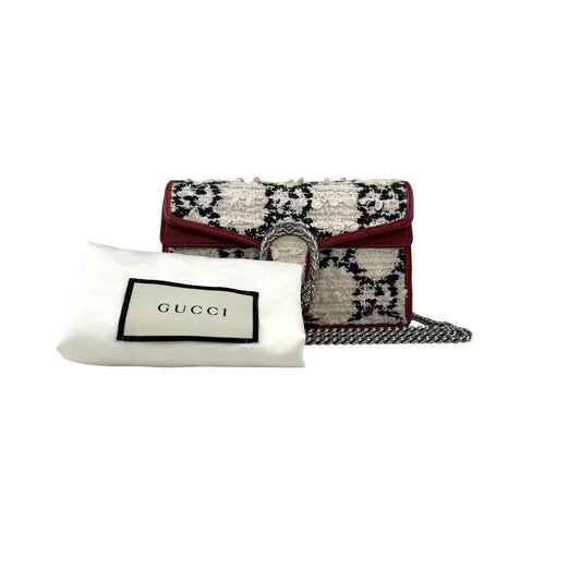 Gucci Mini GG Tweed Dionysus crossbody bag
