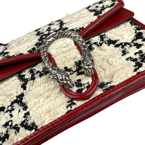 Gucci Mini GG Tweed Dionysus crossbody bag