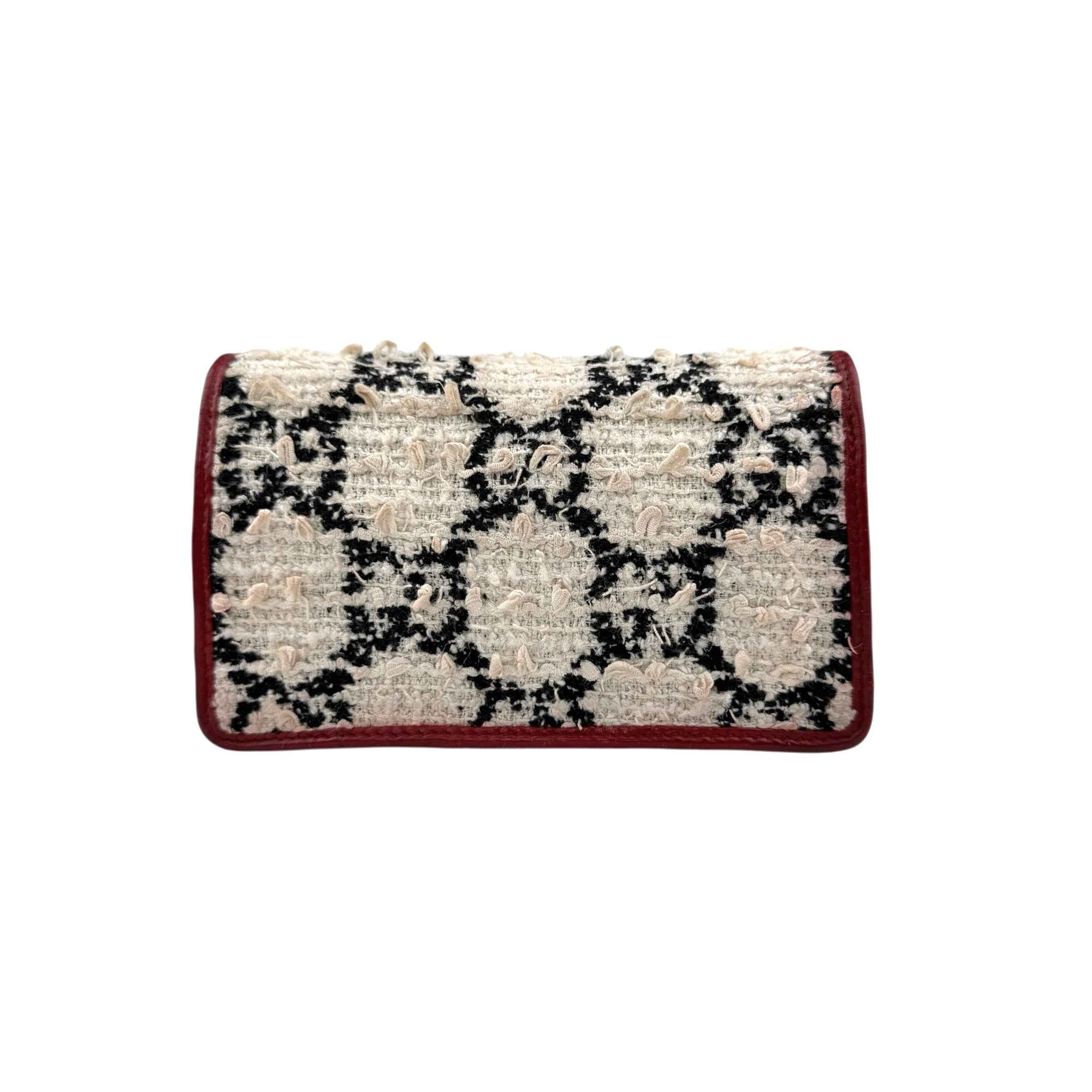 Gucci Mini GG Tweed Dionysus crossbody bag