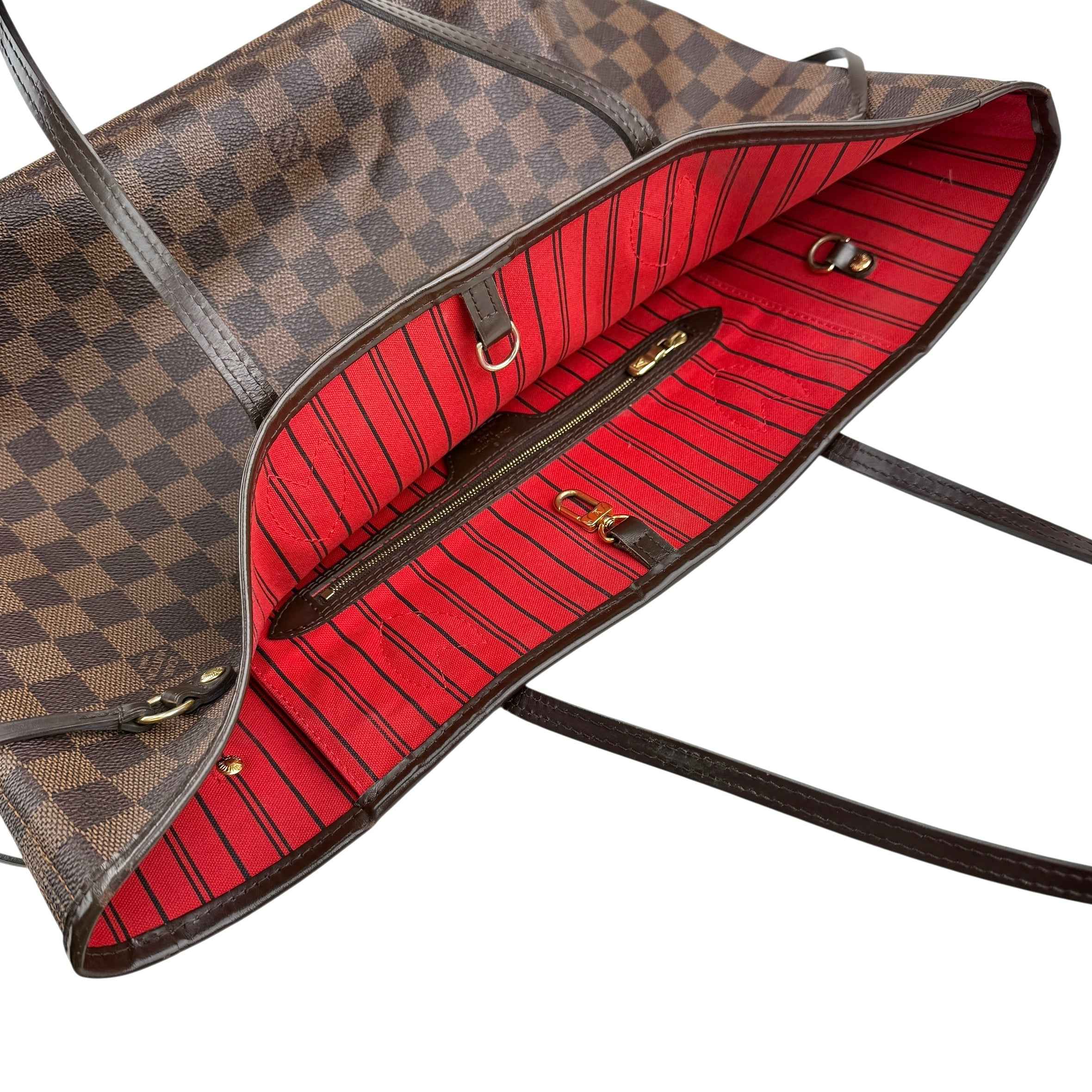 Louis Vuitton Neverfull MM Damier Handbag