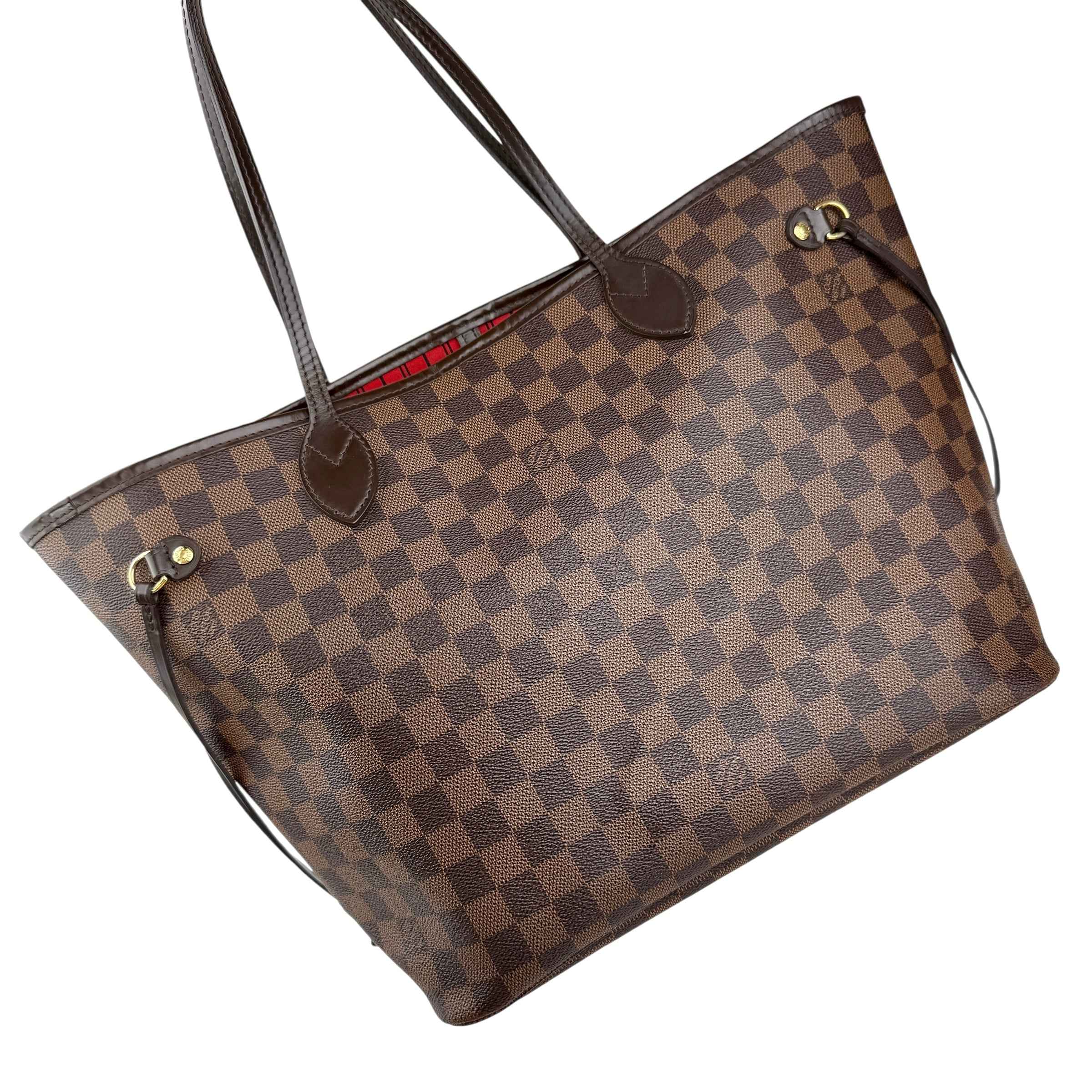 Louis Vuitton Neverfull MM Damier Handbag