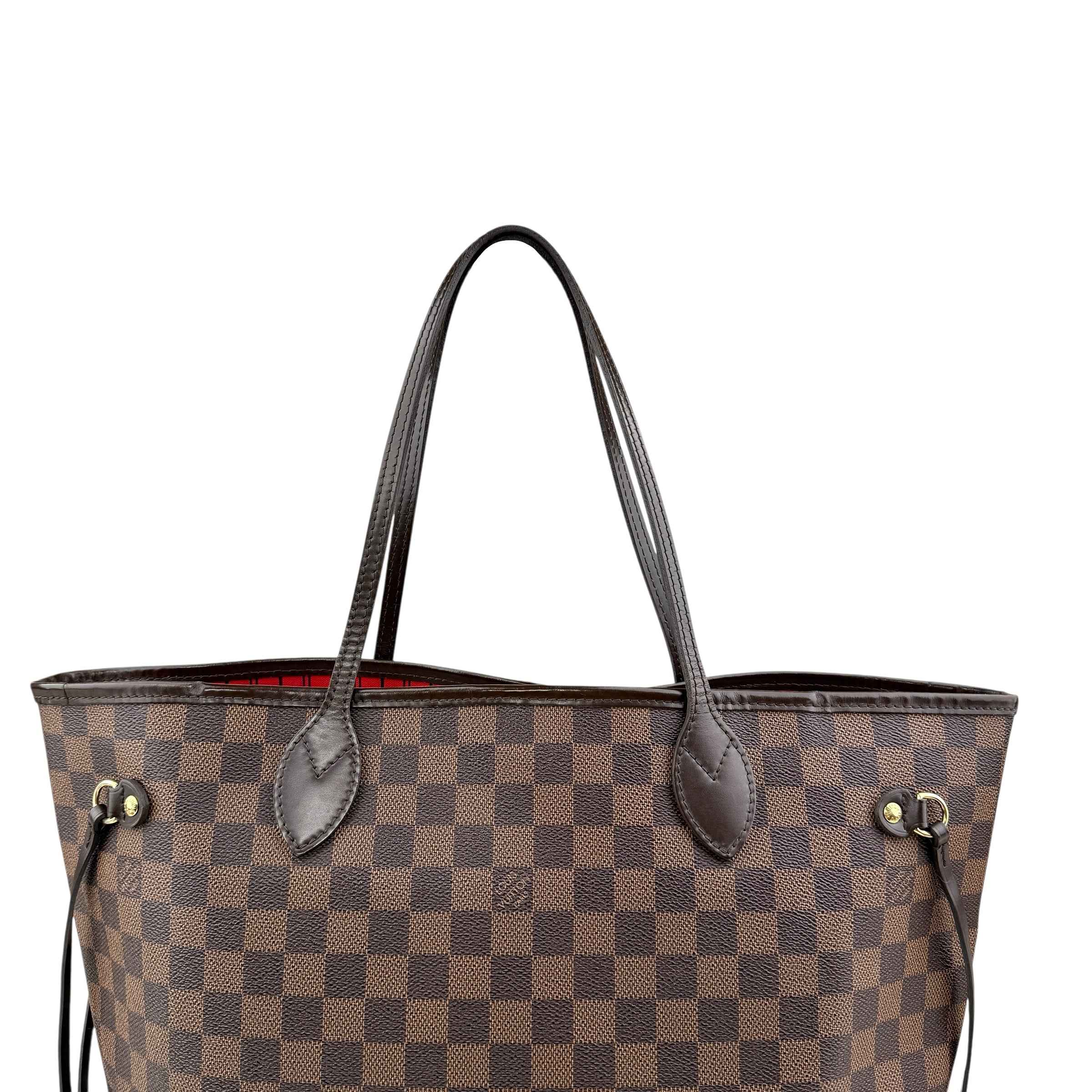Louis Vuitton Neverfull MM Damier Handbag