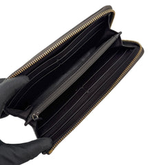 Pre-owned Gucci ssima Zip Around Wallet wallet
