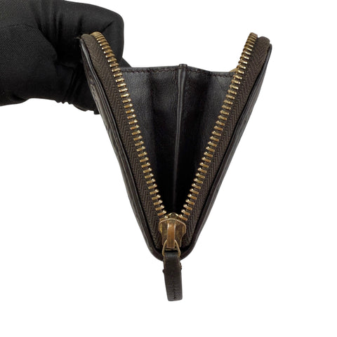 Pre-owned Gucci ssima Zip Around Wallet wallet