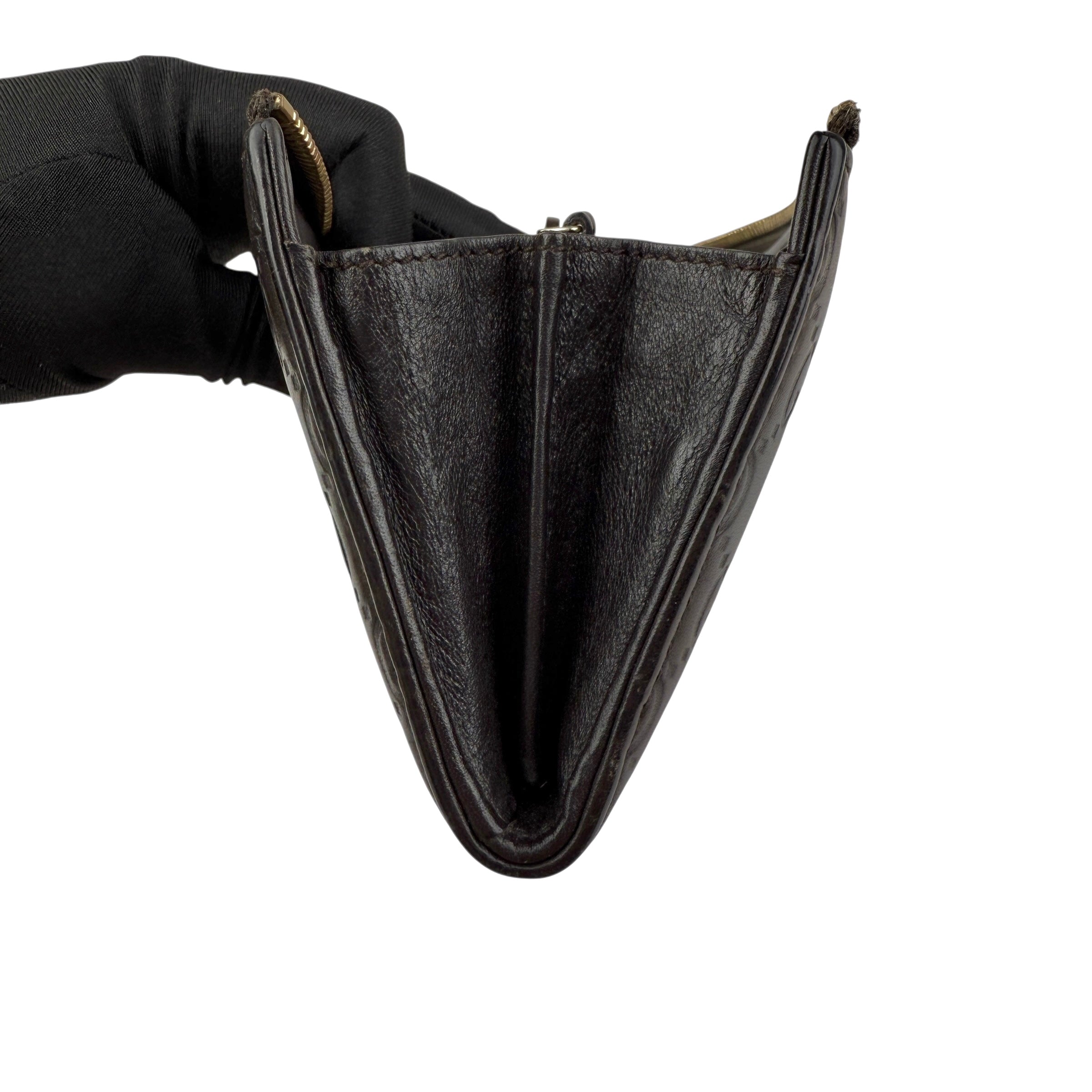 Pre-owned Gucci ssima Zip Around Wallet wallet